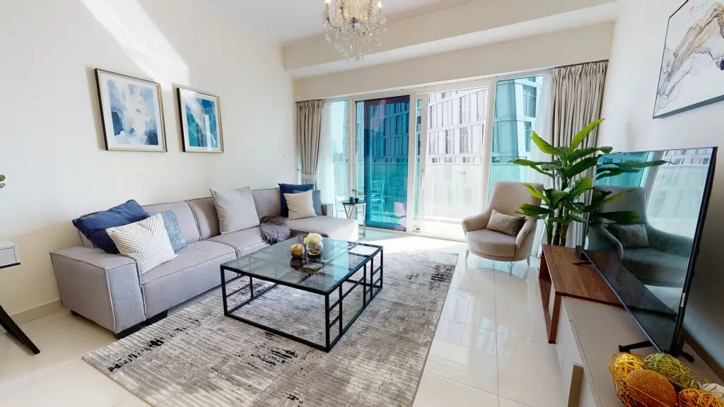 Дубай: Апартаменты SuperHost - Stylish Apartment With Full Marina Views