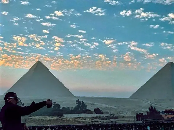 Гиза: The view pyramids hostel