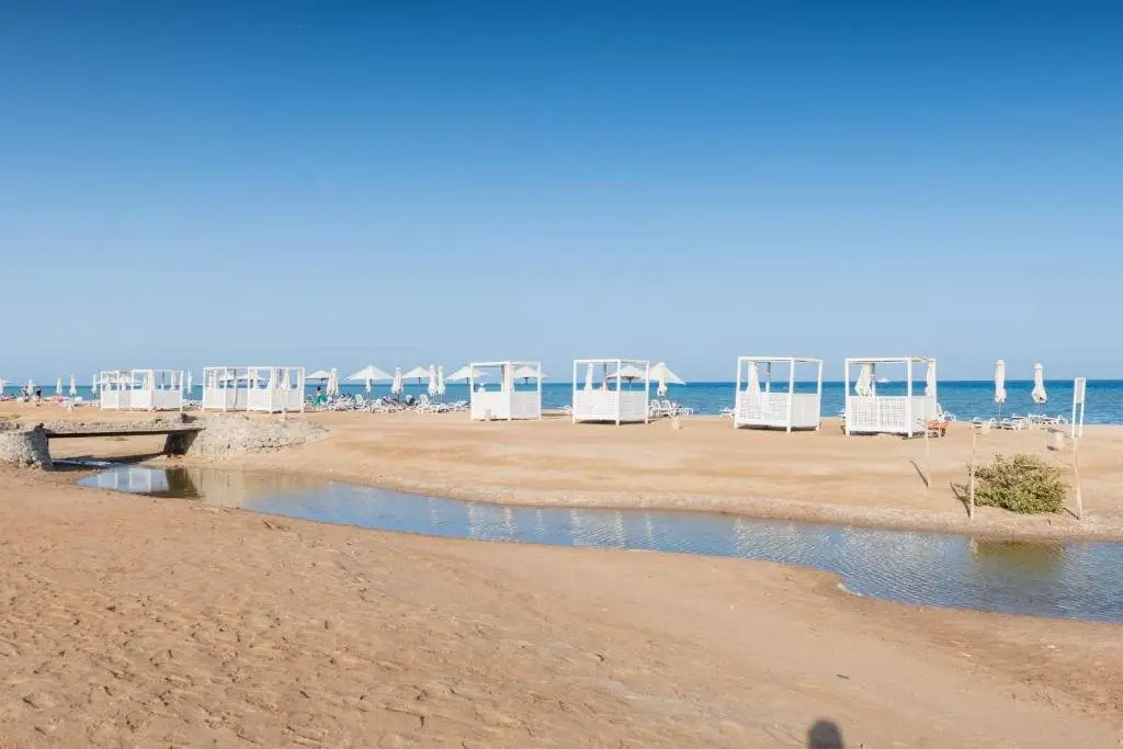 Эль-Гуна: Jazzy 1BDR w Outdoor Pool View Terrace Free Pool & Beach Access