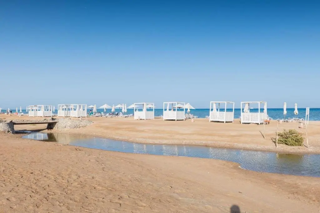 Эль-Гуна: Jazzy 1BDR w Outdoor Pool View Terrace Free Pool & Beach Access