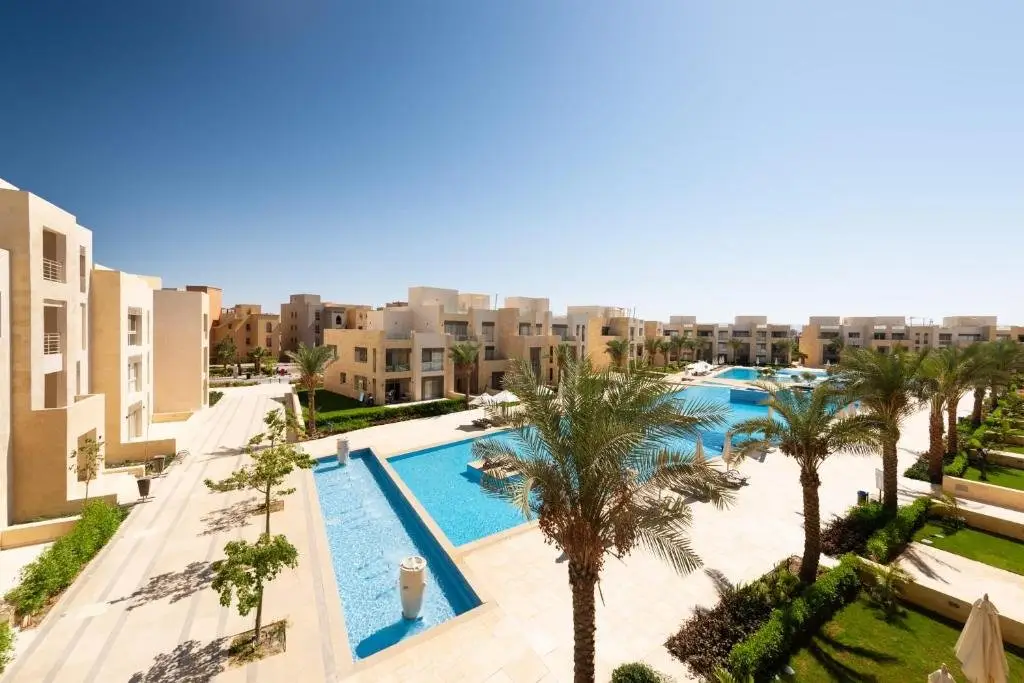 Эль-Гуна: Jazzy 1BDR w Outdoor Pool View Terrace Free Pool & Beach Access