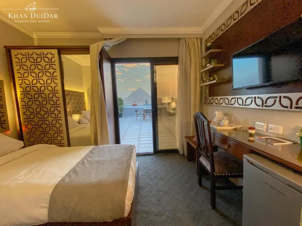 Гиза: Khan Duidar Inn - Pyramids View Rooftop
