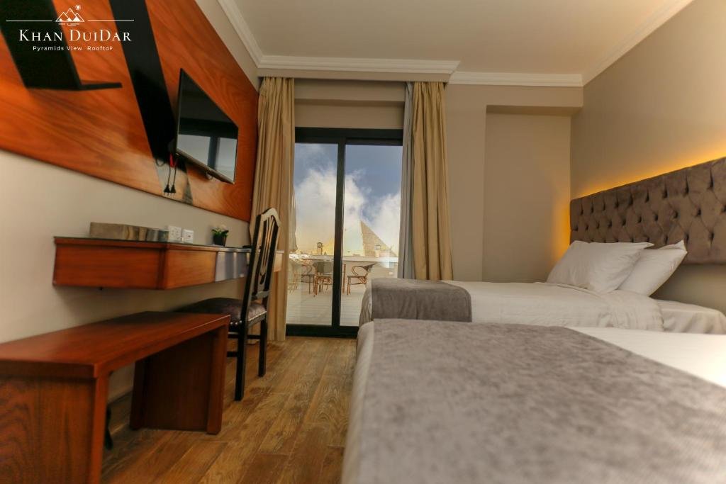 Гиза: Khan Duidar Inn - Pyramids View Rooftop
