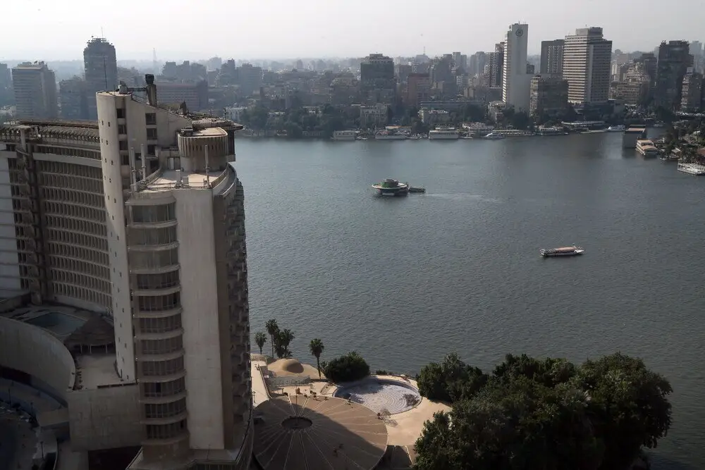 Каир: Grand Nile Royal Hotel at Nile Plaza