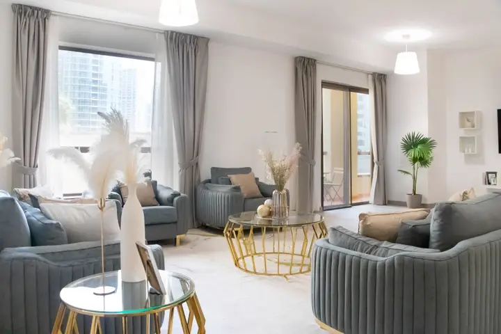 Дубай: Apartments HiGuests - Amazing Family Size Apt in JBR with Pool and Gym