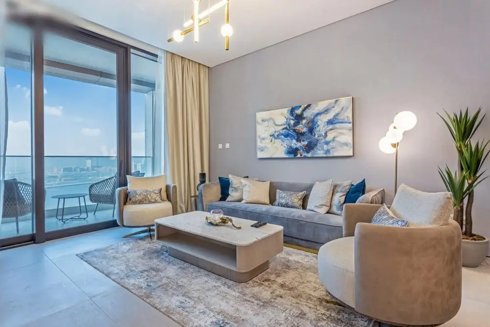 Дубай: Rare Full sea View Address Residence