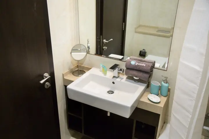 Дубай: Studio with Sea and Palm views 3 min to beach!