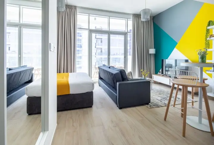 Дубай: Ultramodern Studio With Sublime Decors in Dubai Marina