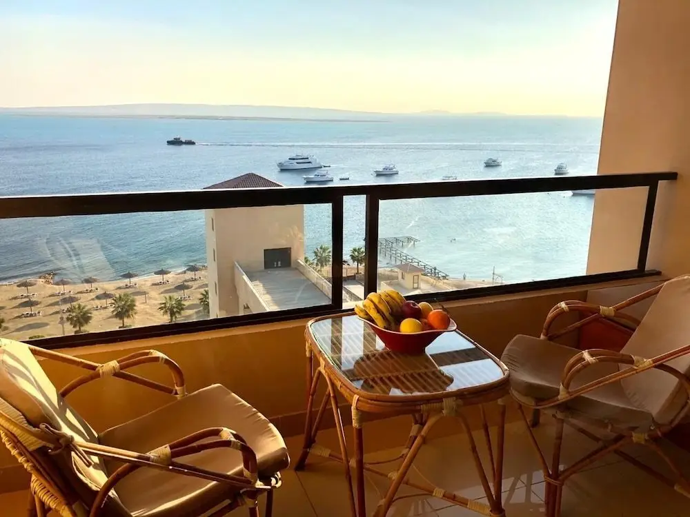 Хургада: Cosy Sea View Studio - The Views Waterside