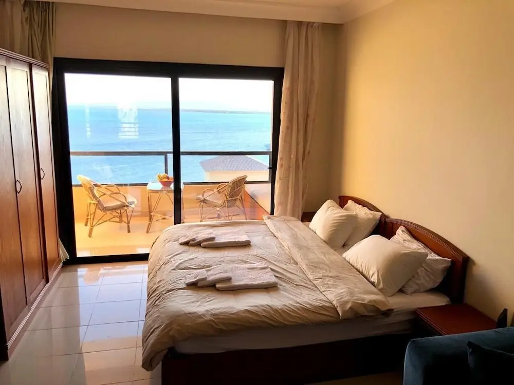 Хургада: Cosy Sea View Studio - The Views Waterside