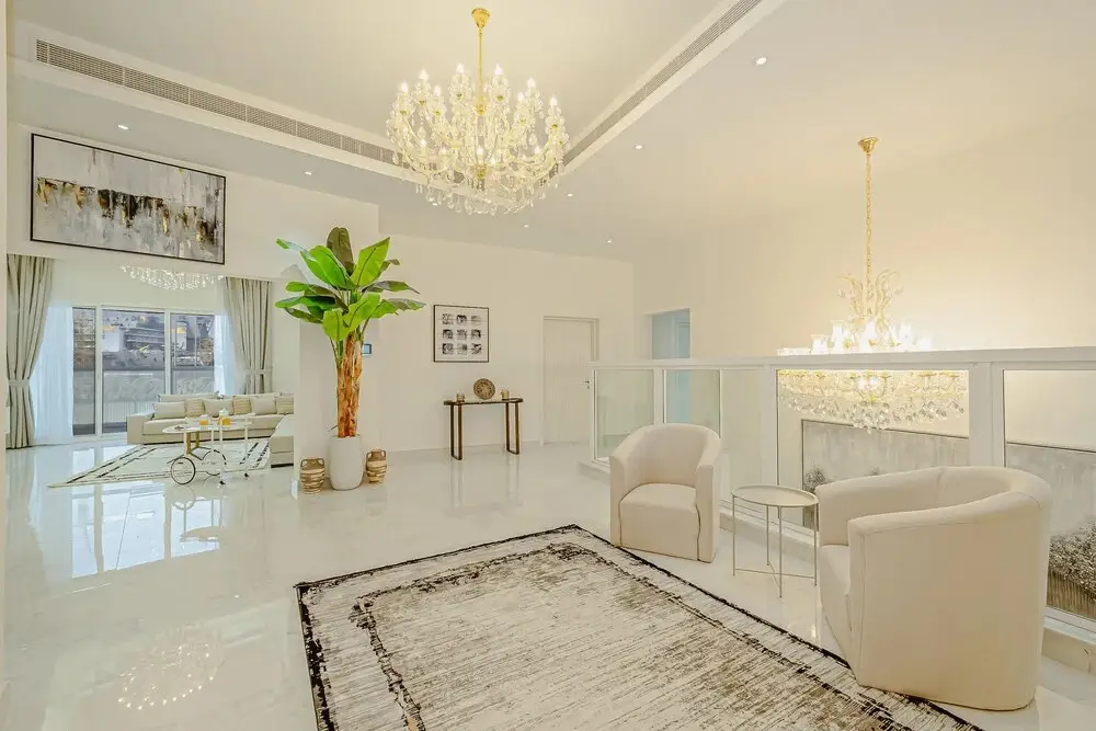 Дубай: LUX White Modern Villa