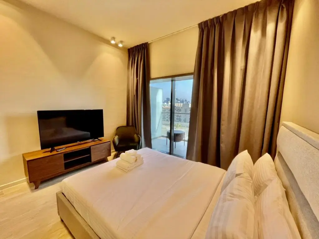 Park View Spacious Studio With Balcony — фото 1