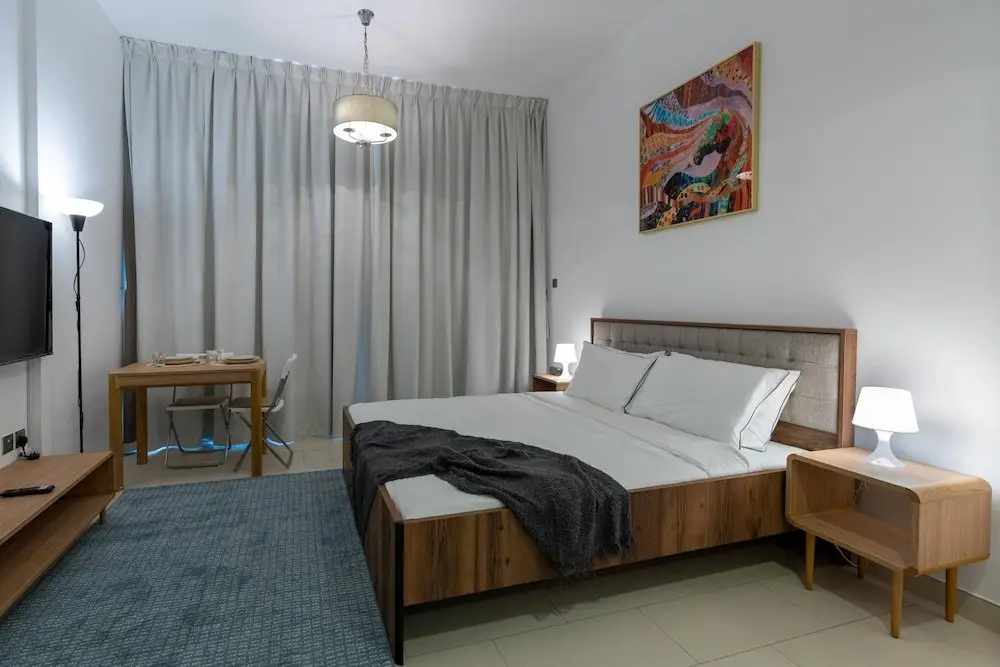 Дубай: Lux Bnb Studio Al Furjan