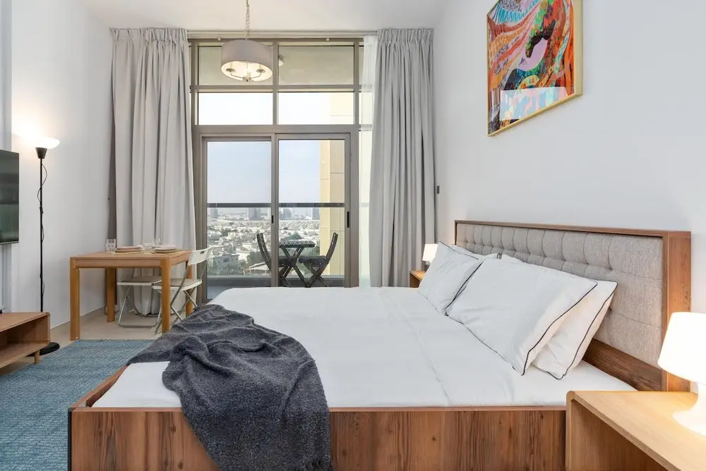 Дубай: Lux Bnb Studio Al Furjan