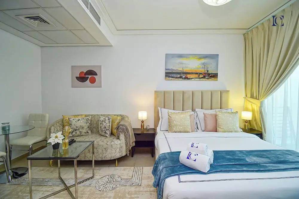 Дубай: Gld - Cozy Studio with balcony