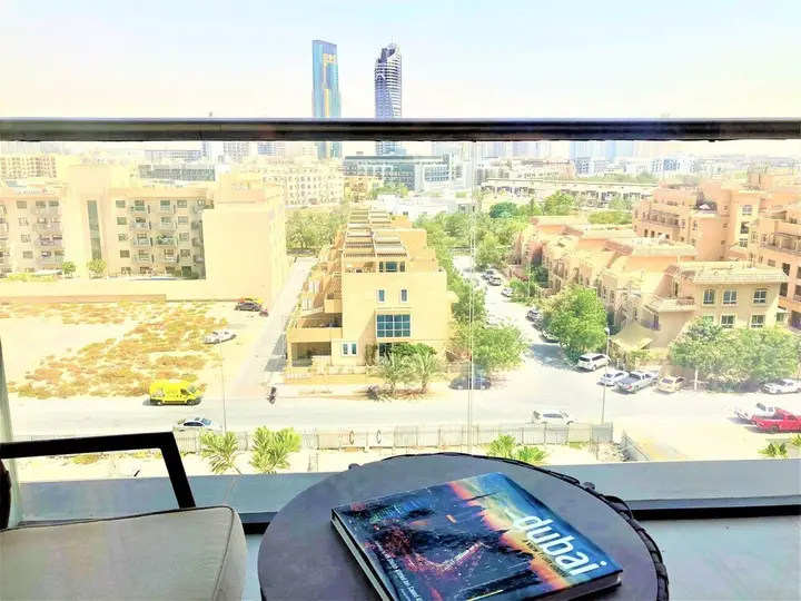 Дубай: Amazing Studio With Balcony in Park View Dubai