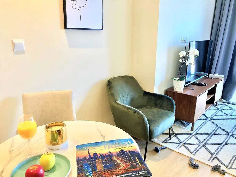 Дубай: Amazing Studio With Balcony in Park View Dubai