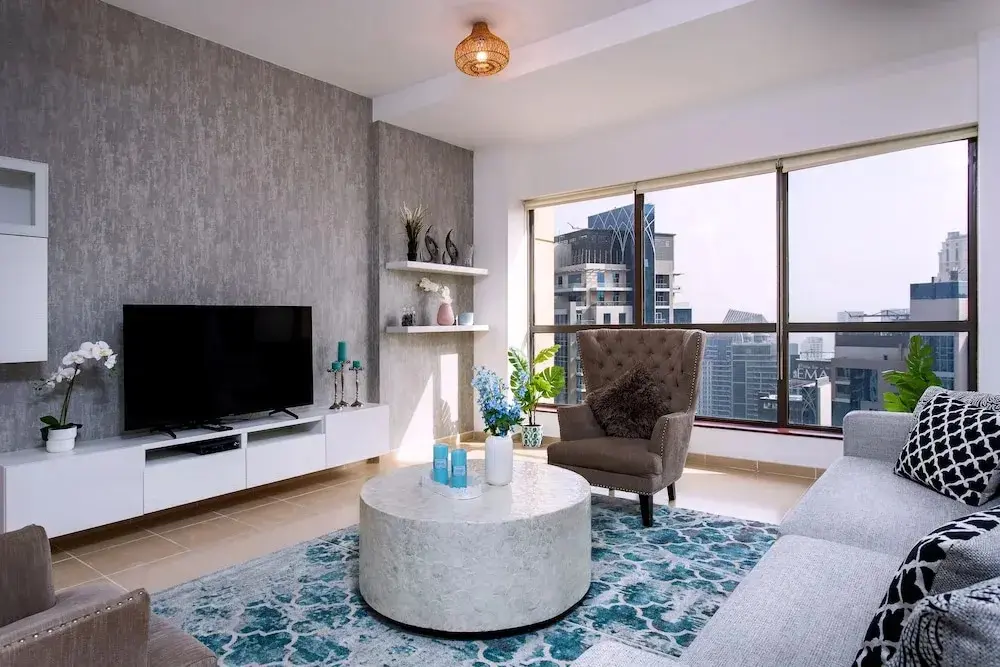 Дубай: Spacious 2 bedroom with Amazing Marina View Rimal JBR