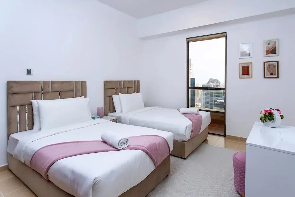 Дубай: Spacious 2 bedroom with Amazing Marina View Rimal JBR