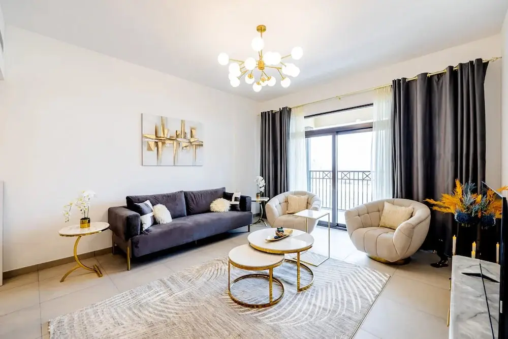 Дубай: 1Bed with Burj and Sea View Rahaal 1 MJL