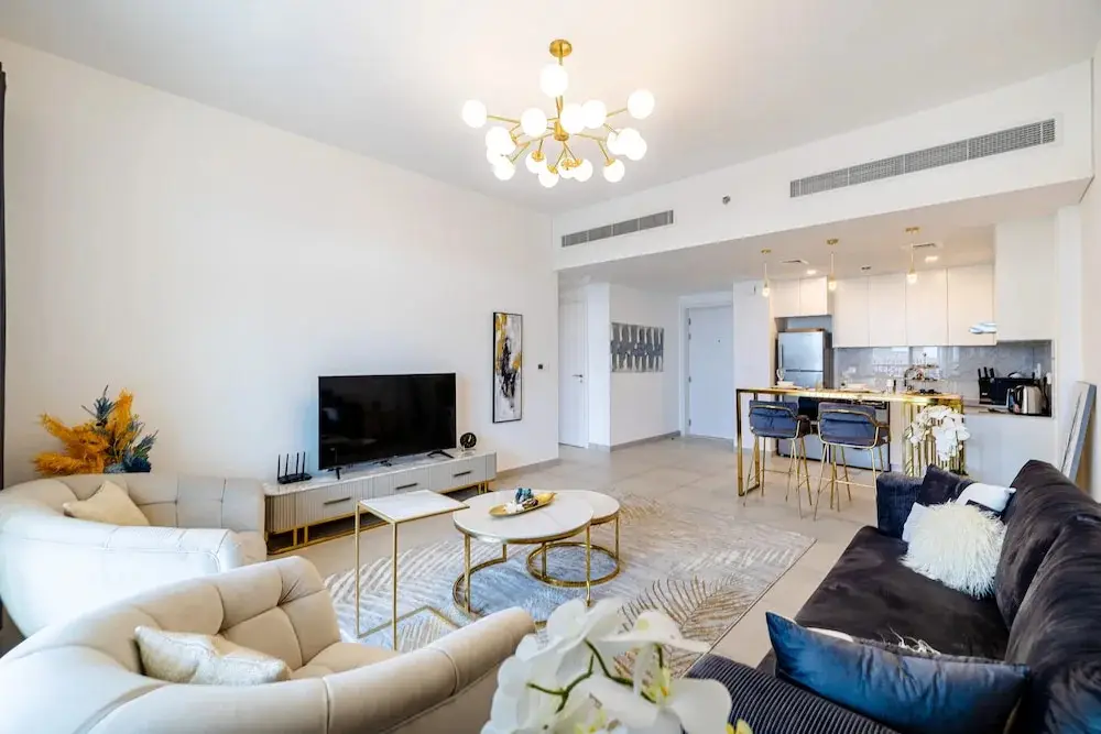 Дубай: 1Bed with Burj and Sea View Rahaal 1 MJL