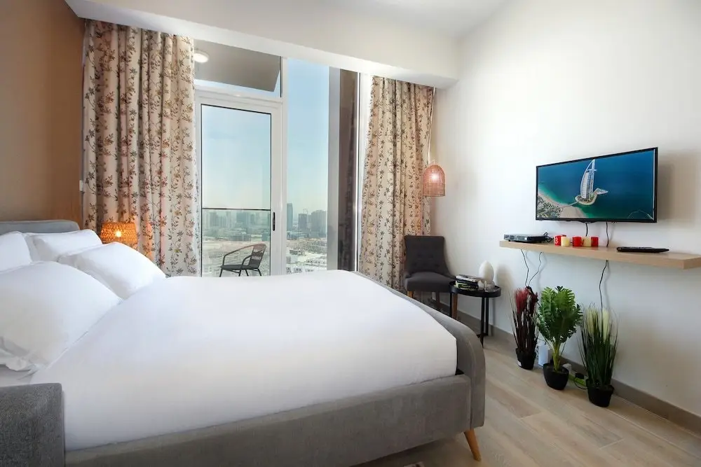 Дубай: Studio Apartment in Bloom Tower B JVC