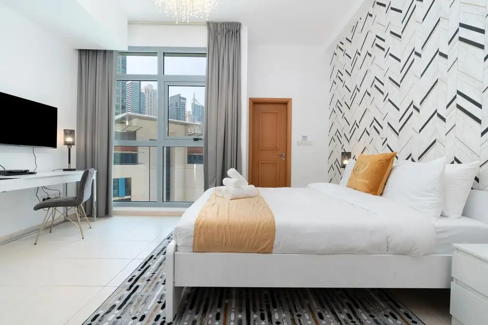 Дубай: Marvelous 1Bd Marina Residences Pool