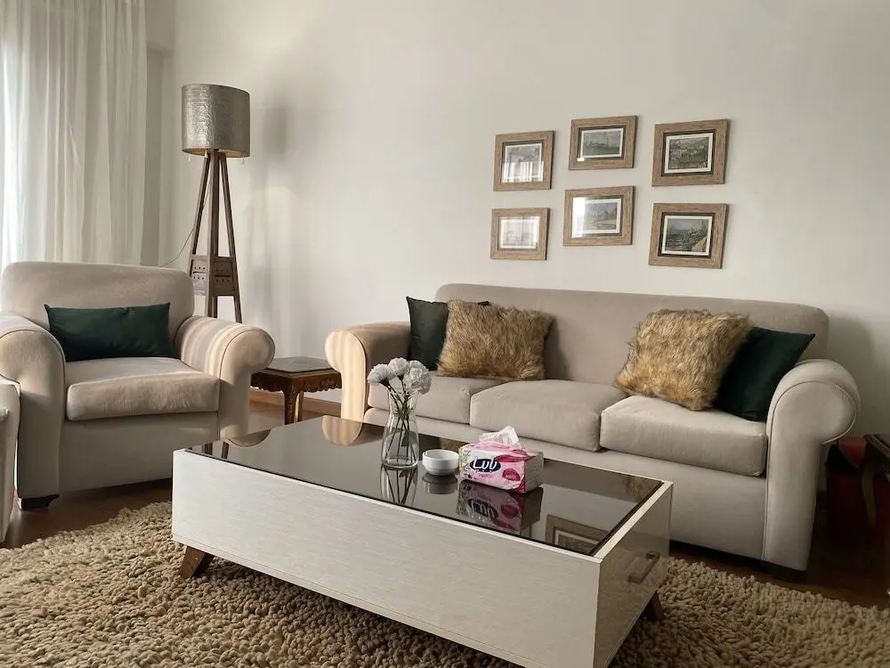 Каир: Nile View 2-bed Apartment in Zamalek Cairo