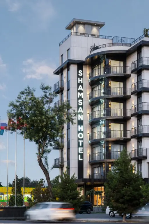 Ташкент: Hotel Shamsan