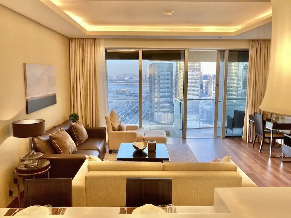 Дубай: Апартаменты SuperHost - Classy Apt With Incredible Partial Fountain View | Address Dubai Mall