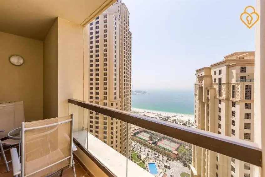 Дубай: Keysplease 2 B/R Seaview Bach Apt, Murjan JBR