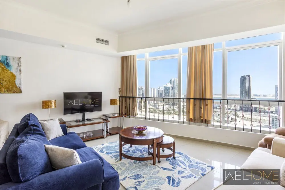 Абу-Даби: WelHome - Luxurious Sea-View Retreat at