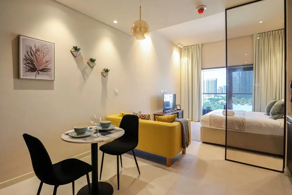Дубай: WelHome - Modern studio for an exquisite getaway