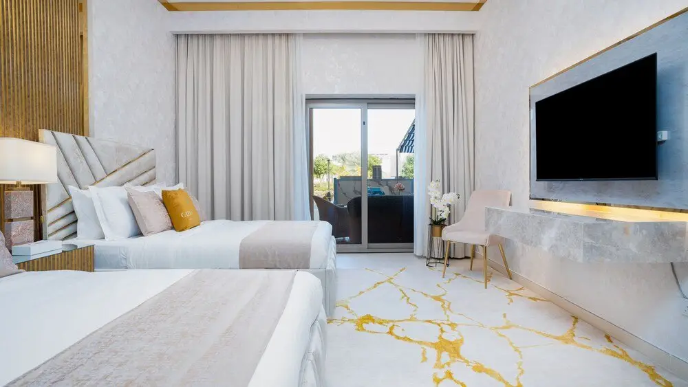 Дубай: GLOBALSTAY Unique new 3BR TH Private Pool