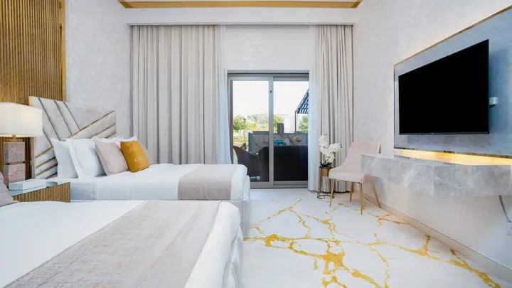 Дубай: GLOBALSTAY Unique new 3BR TH Private Pool