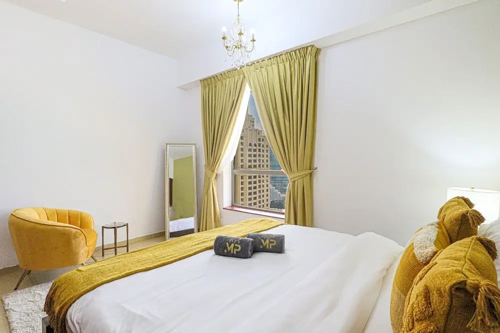 Дубай: Marco Polo - Full Sea & Dubai Eye View | 2 BR | Near JBR Beach