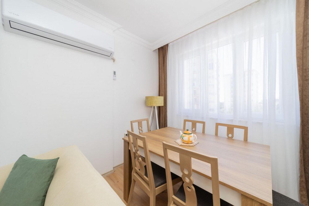 Аксу: Riverside Flat Close to Beach
