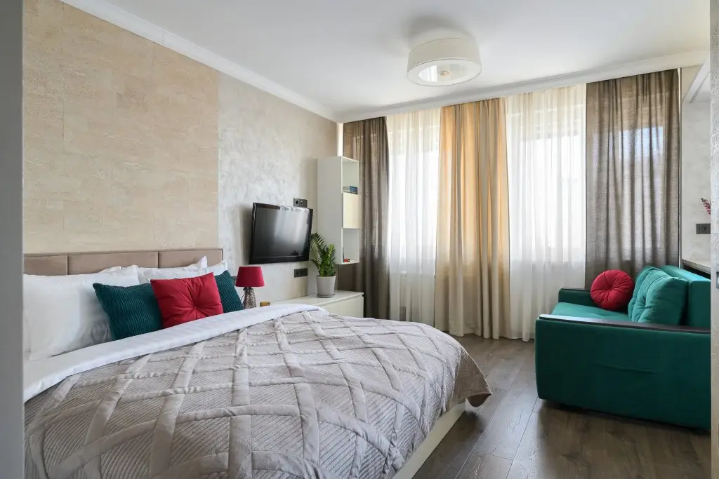 Квартира Magic Aparts | Studio с панорамным видом у метро Московская — фото 1