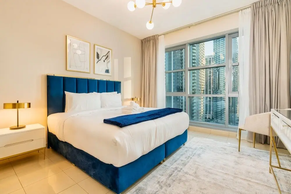 Дубай: Luxurious 1B With Opera & fountains views