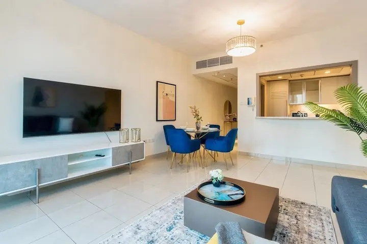 Дубай: Luxurious 1B With Opera & fountains views