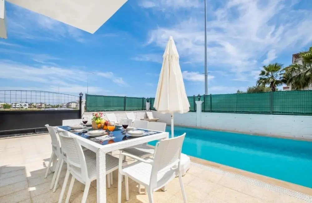 Белек: Dazzling Villa With Private Pool in Antalya