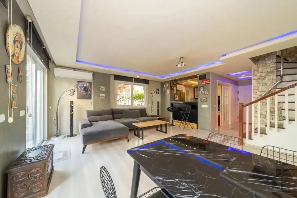 Анталья: Stylish Duplex With Garden and Gazebo in Muratpasa