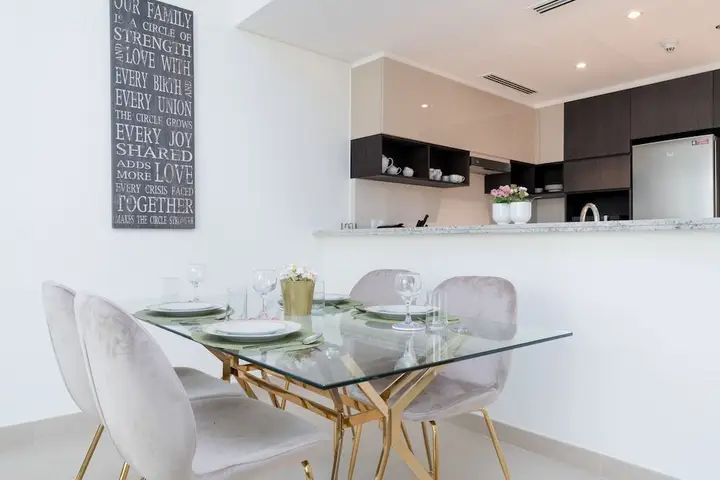 Дубай: Lux BnB Dubai Creek Harbour BLVD Views