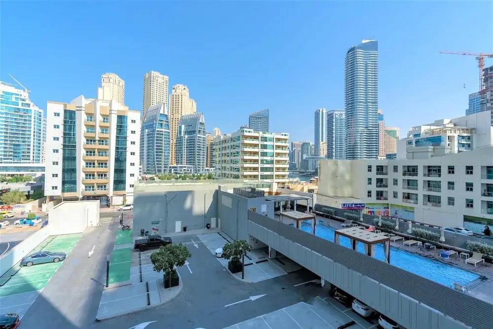 Дубай: Stunning Apt Marina view with Balcony