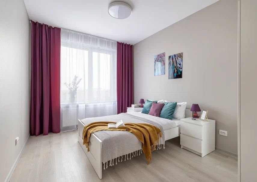 Квартира Двухкомнатная Видовая Piter Apartments в ЖК Эмеральд — фото 1