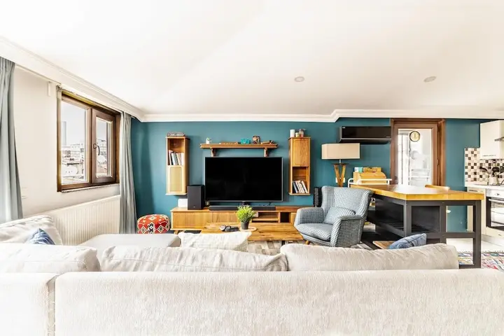 Стамбул: Central and Cozy Flat With Terrace in Sisli