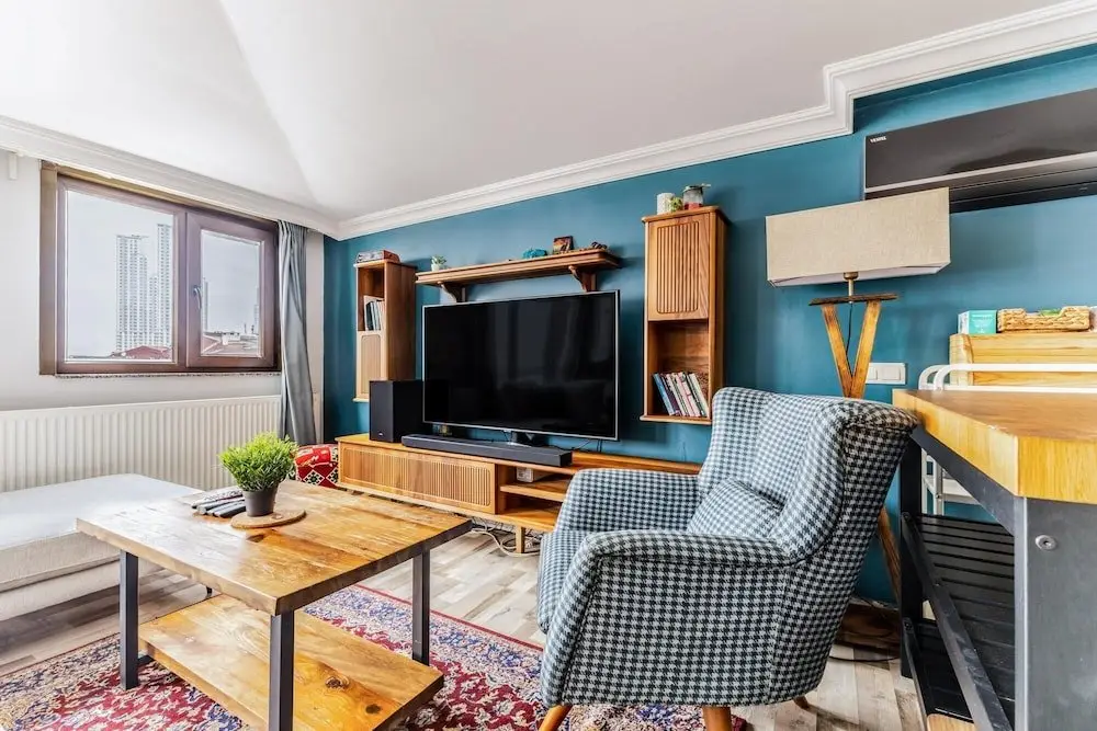 Стамбул: Central and Cozy Flat With Terrace in Sisli