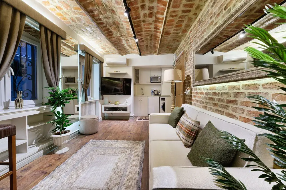 Стамбул: Stunning 1Br W Terrace & Galata View