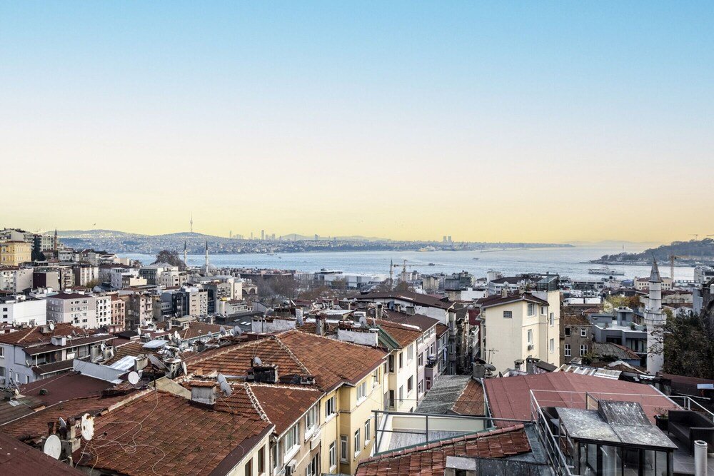 Flat With Bosphorus View and Terrace in Beyoglu — фото 1