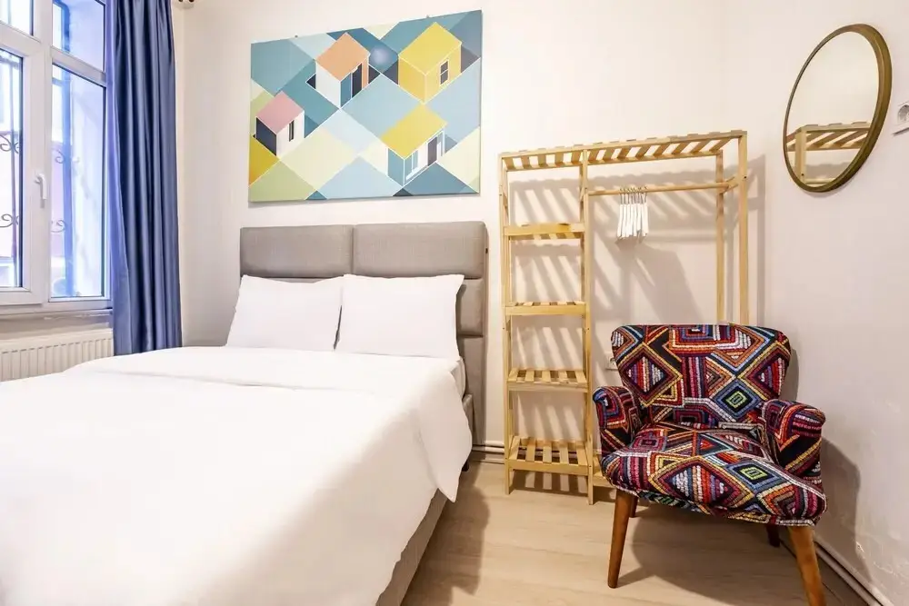 Стамбул: Central And Chic Studio Flat With Balcony In Sisli